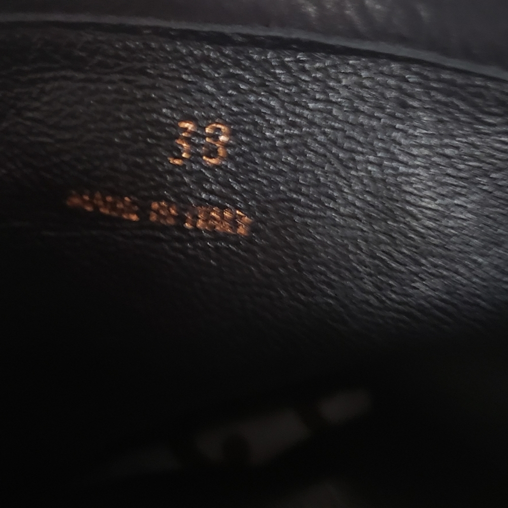 Black biker boots slip on made in  Italy - Picture 5 of 5